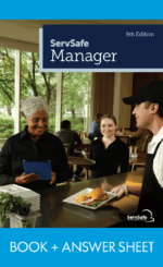 ServSafe® Manager Book & Exam Ans Sheet 9th Ed: English (case of 16) *SALE*