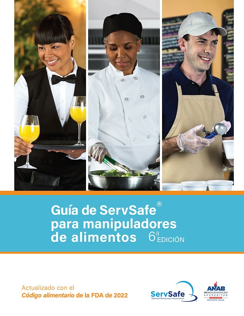 ServSafe® Food Handler Guides 6th Edition ASTM Spanish (10 pk)