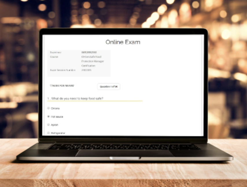 ServSafe® Manager Exam with Online Proctoring Bundle
