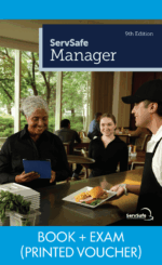 ServSafe® Manager Book & Exam Voucher, 9th Ed: English (case of 16)*SALE*