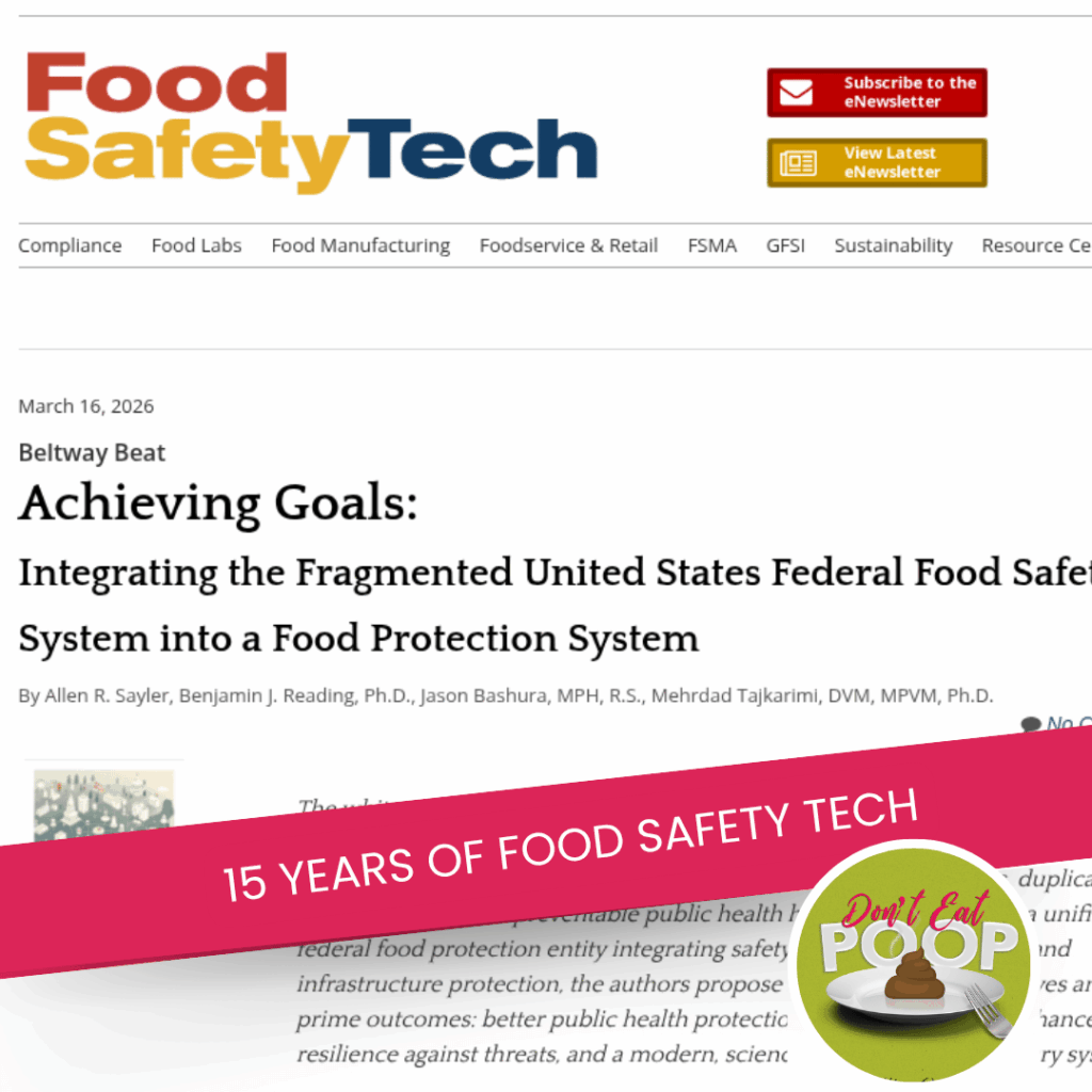 15 Years of Food Safety Tech: Food Safety Compliance vs Reality with Rick Biros | Episode 161 featured image
